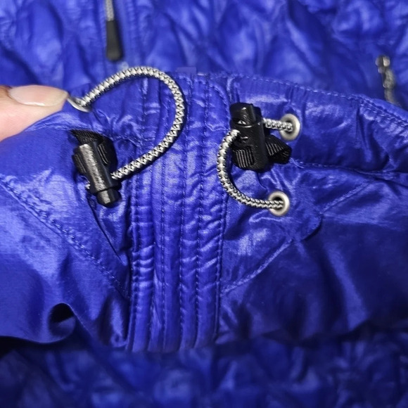 The North Face Women's quilted Pattern jacket Purple sz Midium - Picture 10 of 12